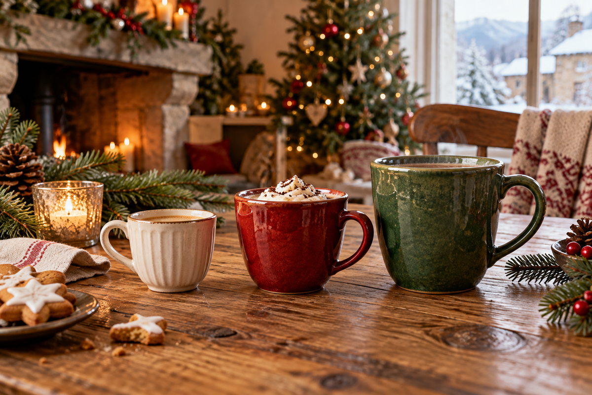 Mug ou petite tasse : quelle contenance choisir pour Noël ?