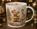 Ourson câlin - Tasse en porcelaine illustrée
