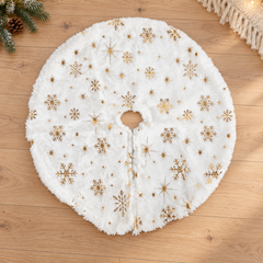 Petit Écrin d’Hiver : Flocons · 40 cm, photographie de Noël
