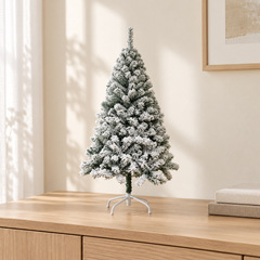 Petite Forêt Blanche : 1 petit sapin / 45 cm, photographie de Noël