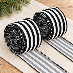 Rayures de Fête : 2 rouleaux / 5 cm, photographie de Noël